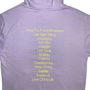 Harry Styles house track list merch hoody